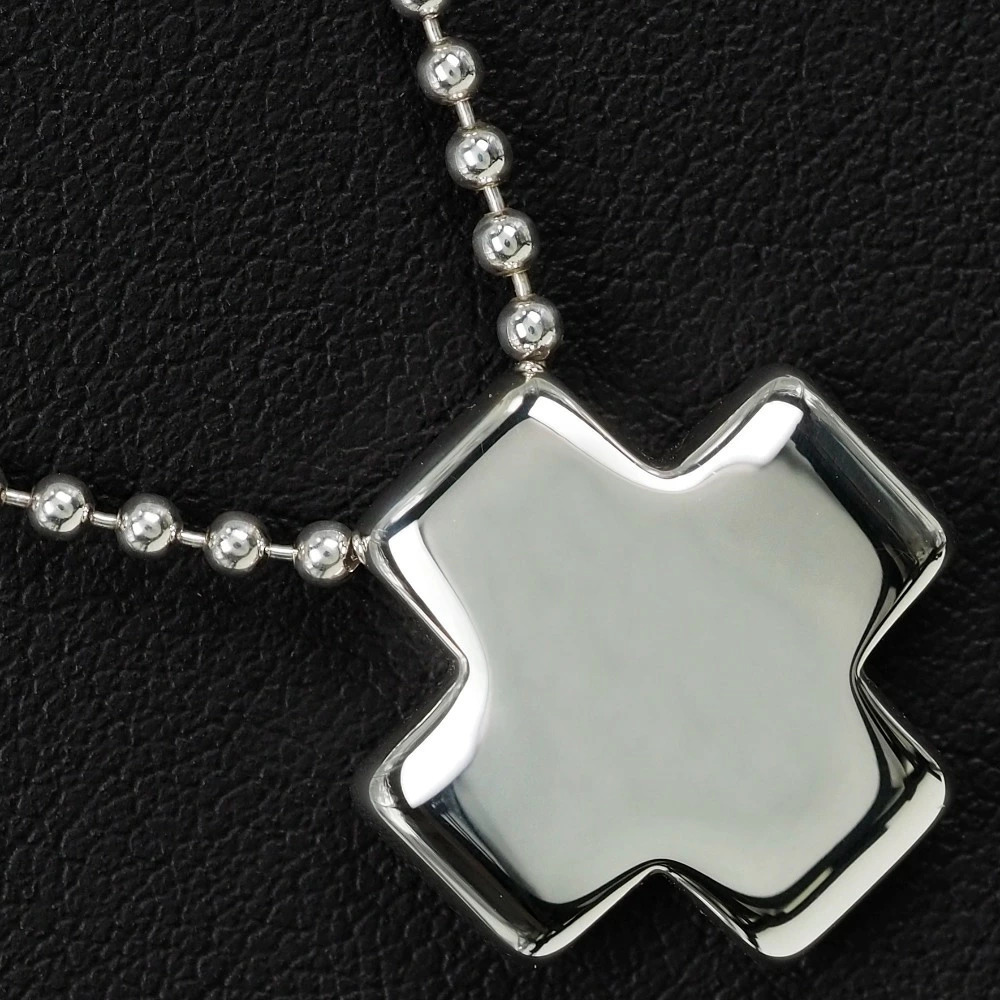 Tiffany Roman Cross Sterling Silver Necklace Silver